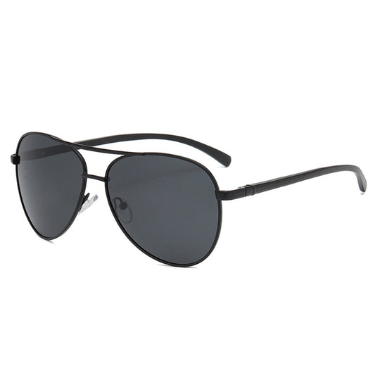 Naočare za sunce za muškarce Techsuit 2150, polarizovane, UV zaštita, crno-sive