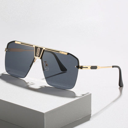 Naočare za sunce za muškarce Techsuit 2576, crne sive plave