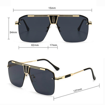 Naočare za sunce za muškarce Techsuit 2576, crne sive plave