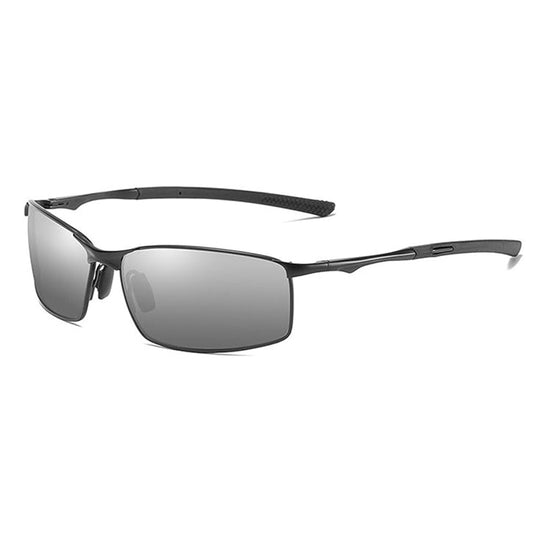 Muške naočare za sunce Techsuit 559, polarizovane, UV zaštita, sivo-crne
