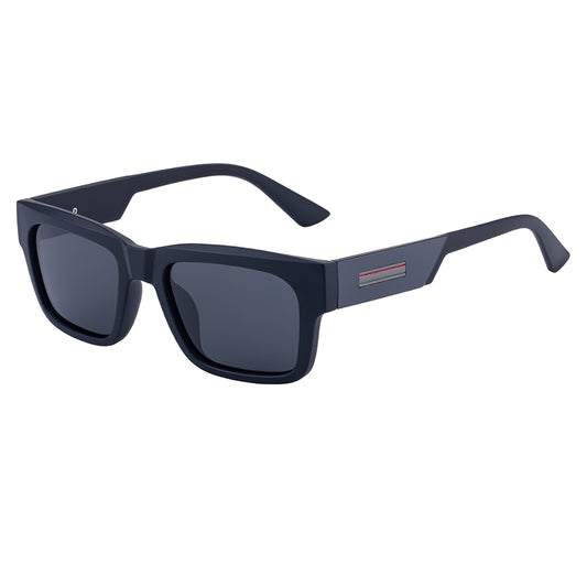 Muške sunčane naočare Techsuit 8491, Polarizovane, UV zaštita, Mat crno sive