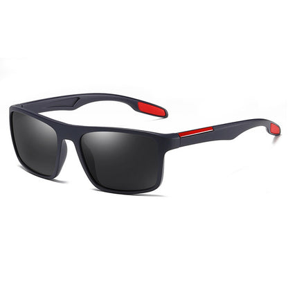 Muške sunčane naočare Techsuit TR90 (MM101), polarizovane, UV zaštita, plavo-crvene