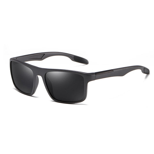 Muške sunčane naočare Techsuit TR90 (MM101), Polarizovane, UV zaštita, Mat crne sive