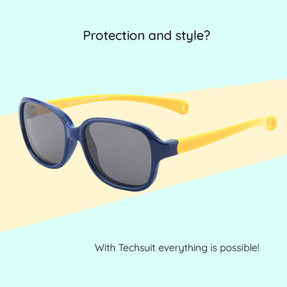 Naočare za sunce za bebe Techsuit 8192-C1, polarizovane, zelene roze