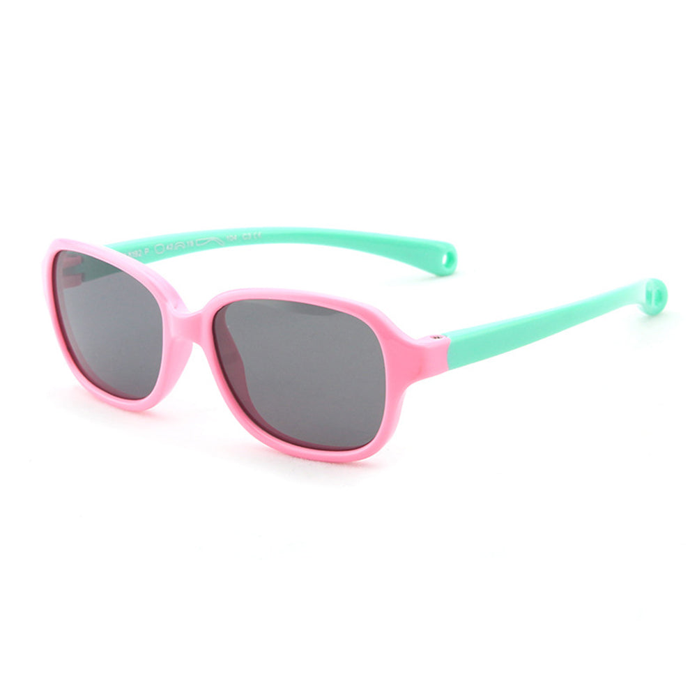 Naočare za sunce za bebe Techsuit 8192-C3, polarizovane, roze zelene