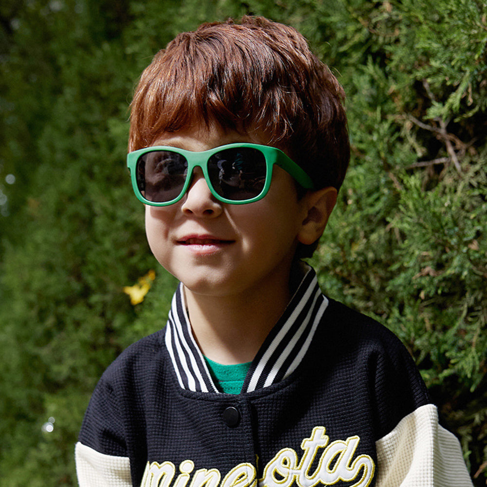 Naočare za sunce za bebe Techsuit 8306-C14, polarizovane, crno-crvene