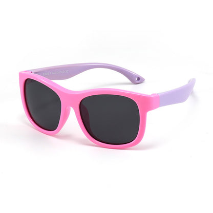 Naočare za sunce za bebe Techsuit 8306-C42, polarizovane, roze ljubičaste