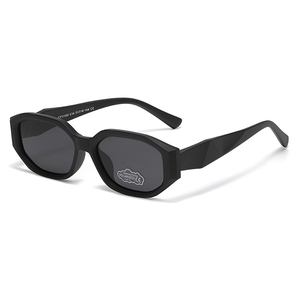 Dečije Sunčane Naočare Techsuit 11153, Polarizovane, UV Zaštita, Crne