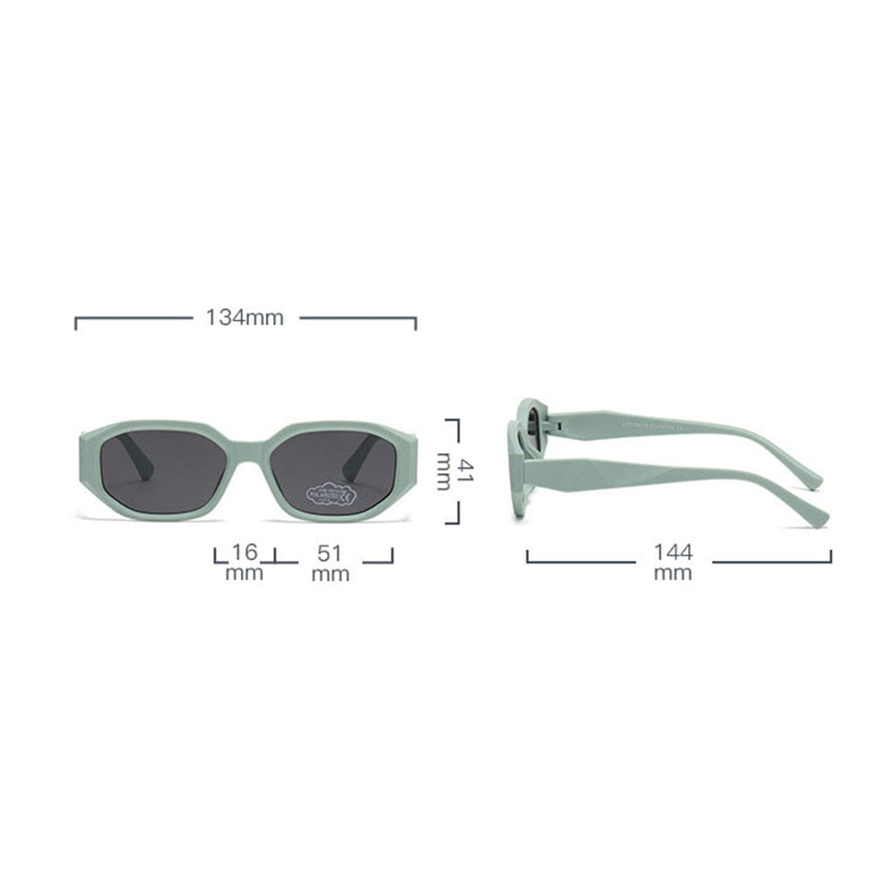 Dečije Sunčane Naočare Techsuit 11153, Polarizovane, UV Zaštita, Crne