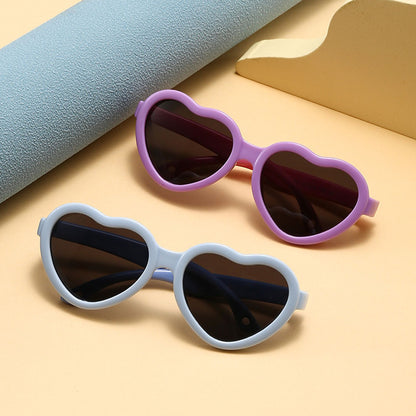 Dečije naočare za sunce Techsuit 23070, Polarizovane, UV zaštita, Crno Crvene