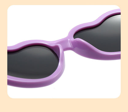 Dečije naočare za sunce Techsuit 23070, Polarizovane, UV zaštita, Crno Crvene