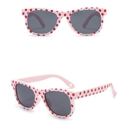 Dečije Sunčane Naočare Techsuit 5218, Polarizovane, UV Zaštita, Roze