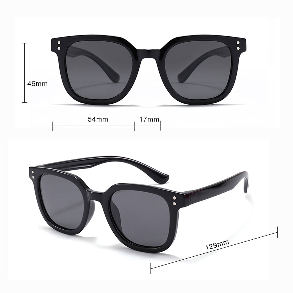 Dečije naočare za sunce Techsuit 8351-C42, Polarizovane, Roze Ljubičaste