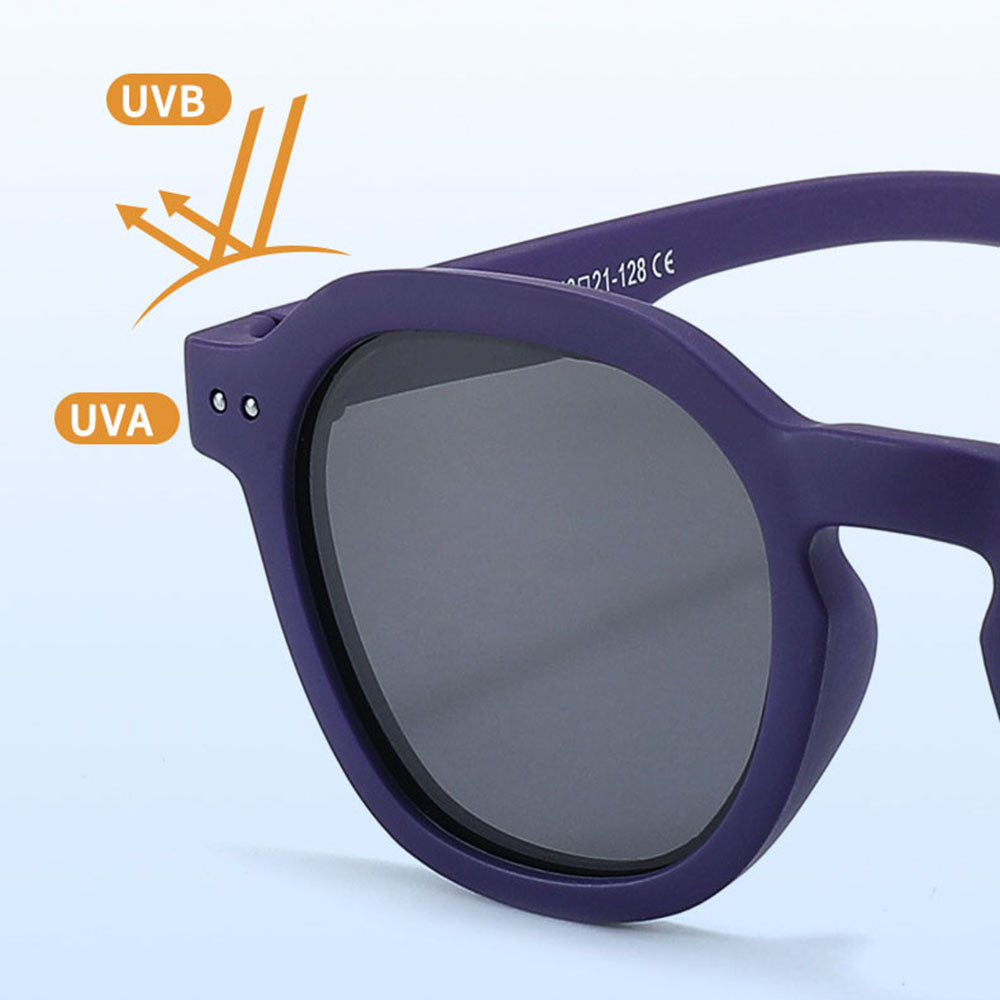 Dečije Sunčane Naočare Techsuit 8447, Polarizovane, UV Zaštita, Crne