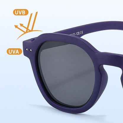 Dečije Sunčane Naočare Techsuit 8447, Polarizovane, UV Zaštita, Crne