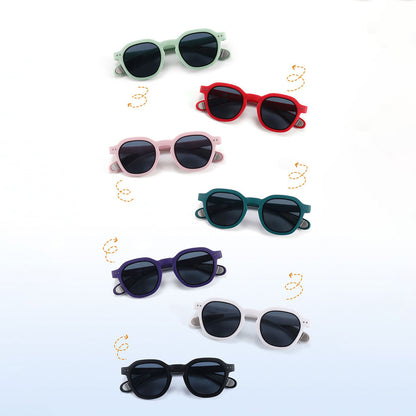 Dečije Sunčane Naočare Techsuit 8447, Polarizovane, UV Zaštita, Crne
