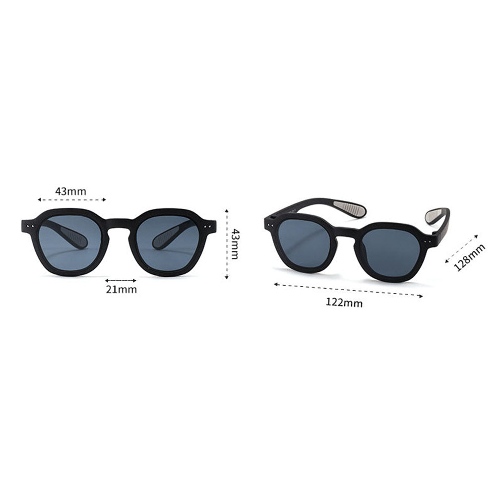 Dečije Sunčane Naočare Techsuit 8447, Polarizovane, UV Zaštita, Crne