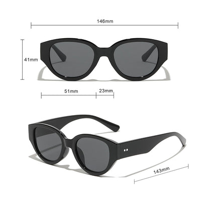 Naočare za sunce za dame Techsuit 17002, Crne