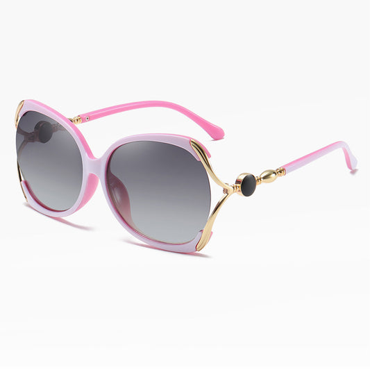 Naočare za sunce za dame Techsuit 1722, polarizovane, UV zaštita, roze sive