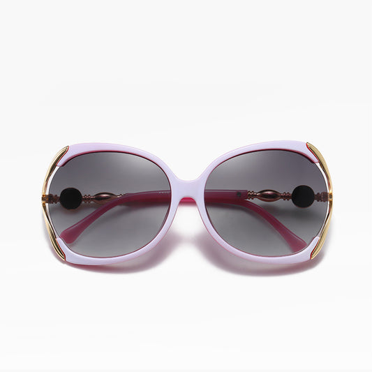 Naočare za sunce za dame Techsuit 1722, polarizovane, UV zaštita, roze sive