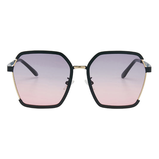 Naočare za sunce za dame Techsuit 191, polarizovane, UV zaštita, crne sive roze