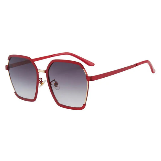 Naočare za sunce za dame Techsuit 191, polarizovane, UV zaštita, crvene