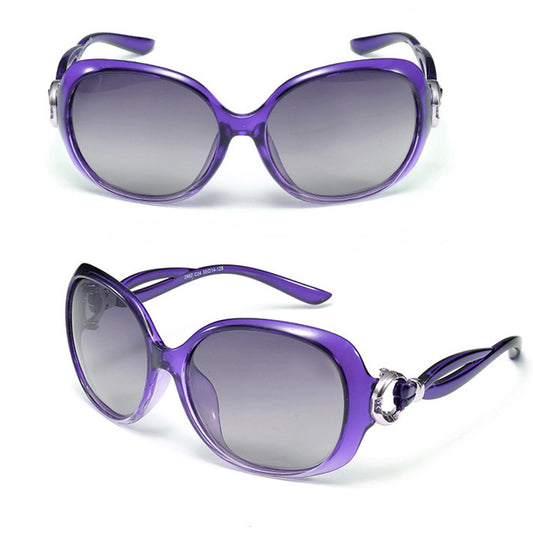Naočare za sunce za dame Techsuit 2962, polarizovane, UV zaštita, ljubičaste