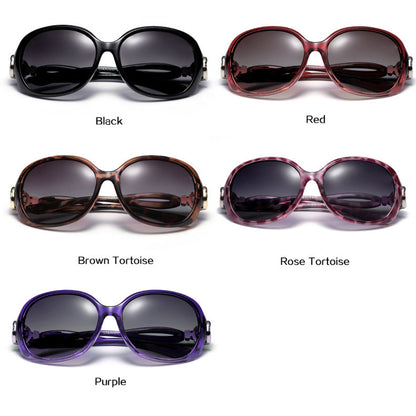 Naočare za sunce za dame Techsuit 2962, polarizovane, UV zaštita, ljubičaste
