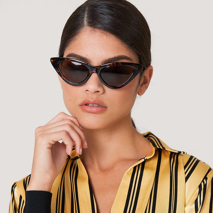 Naočare za sunce za dame Techsuit 5040, crno-smeđe