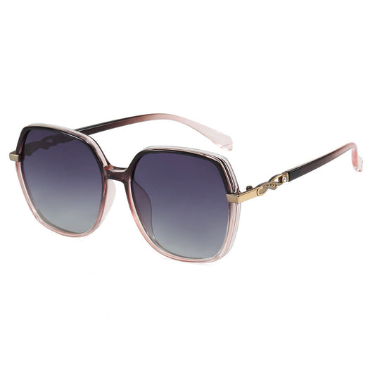 Naočare za sunce za dame Techsuit 5223, polarizovane, UV zaštita, sivo roze