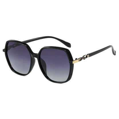 Naočare za sunce za dame Techsuit 5223, Polarizovane, UV zaštita, Crne