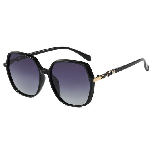 Naočare za sunce za dame Techsuit 5223, Polarizovane, UV zaštita, Crne