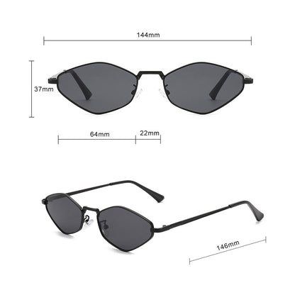 Naočare za sunce za dame Techsuit 6206, zlatno crne