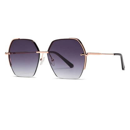 Naočare za sunce za dame Techsuit 8561, Roze Zlatne Sive