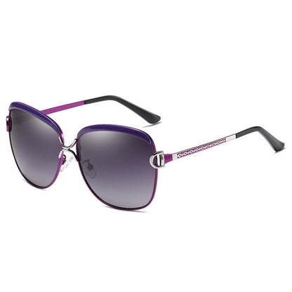 Naočare za sunce za dame Techsuit 8702, polarizovane, UV zaštita, ljubičaste
