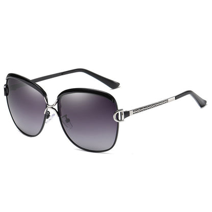 Naočare za sunce za dame Techsuit 8702, polarizovane, UV zaštita, crne