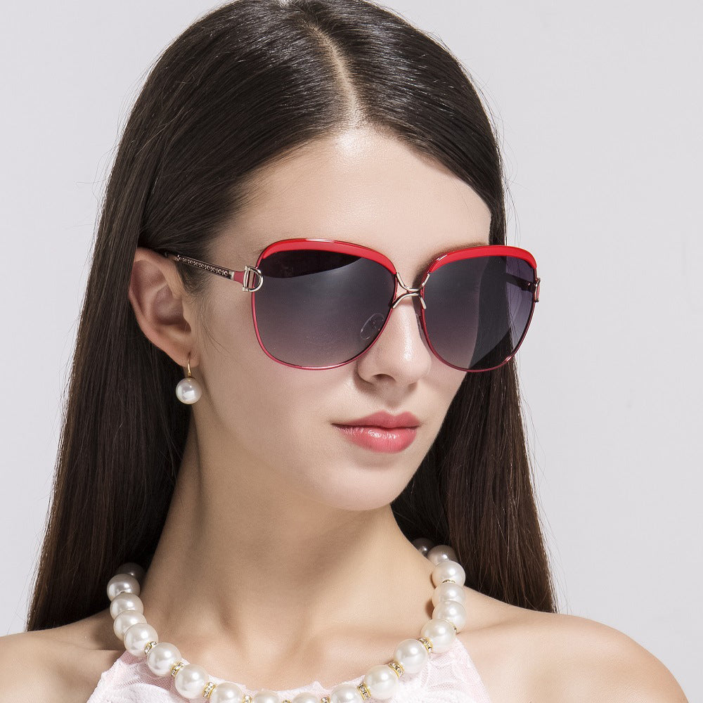 Ženske sunčane naočare Techsuit 8702, polarizovane, UV zaštita, crvene