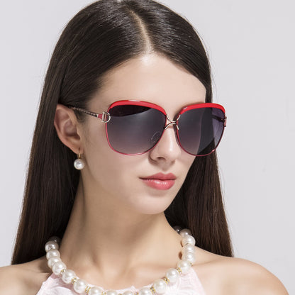 Ženske sunčane naočare Techsuit 8702, polarizovane, UV zaštita, crvene