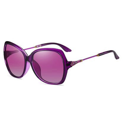 Naočare za sunce za dame Techsuit 8881, polarizovane, UV zaštita, ljubičaste