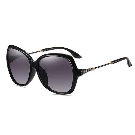 Naočare za sunce za dame Techsuit 8881, polarizovane, UV zaštita, crno sive