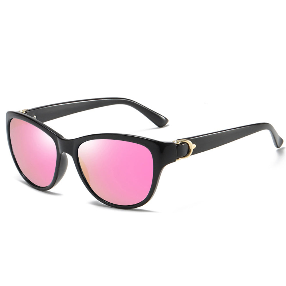 Naočare za sunce za dame Techsuit A572, polarizovane, UV zaštita, crno roze