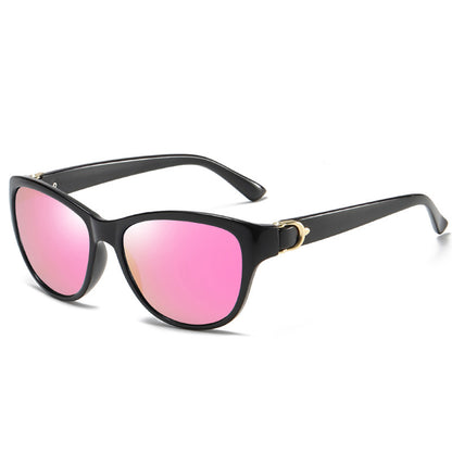 Naočare za sunce za dame Techsuit A572, polarizovane, UV zaštita, crno roze