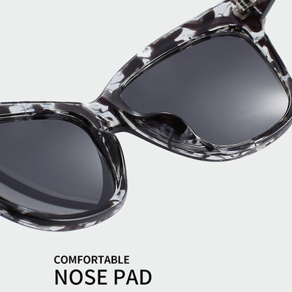 Naočare za sunce za dame Techsuit OD8155-C3, Polarizovane, UV zaštita, Crno Smeđe