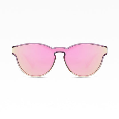 Naočare za sunce uniseks Techsuit TR7545, polarizovane, UV zaštita, ljubičaste žute roze