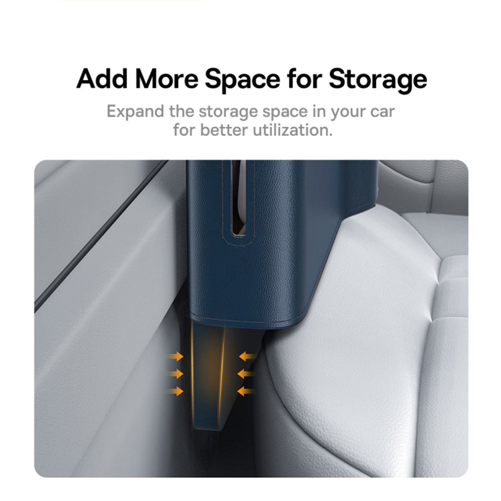 Organizator Auto Baseus OrganizeFun za prostor između konzole i sedišta, Plavi C20256502311-00