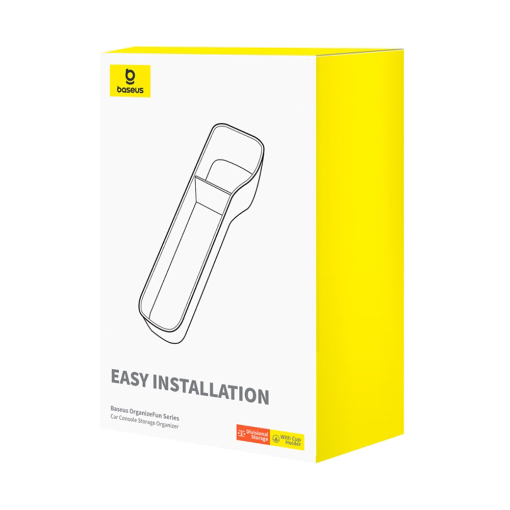 Organizator Auto Baseus OrganizeFun za prostor između konzole i sedišta, Sivi C20256502831-00