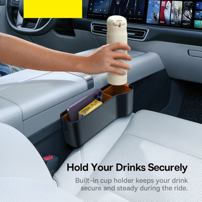 Organizator Auto Baseus OrganizeFun za prostor između konzole i sedišta, Crni C20256502111-00