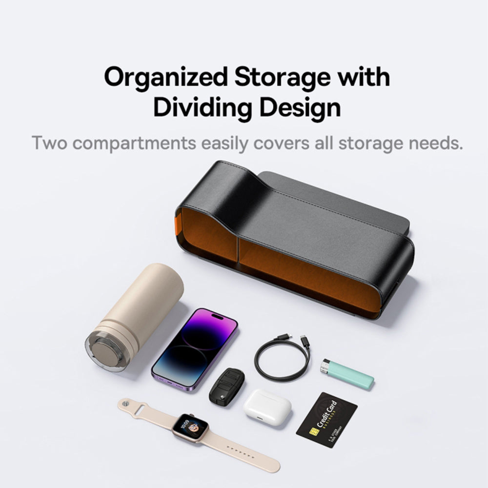 Organizator Auto Baseus OrganizeFun za prostor između konzole i sedišta, Crni C20256502111-00