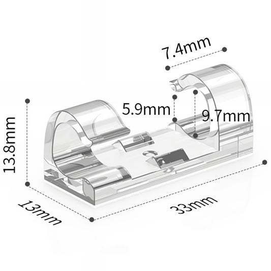 Organizator kablova CableCreation CT1001, Set 50 komada, Providan