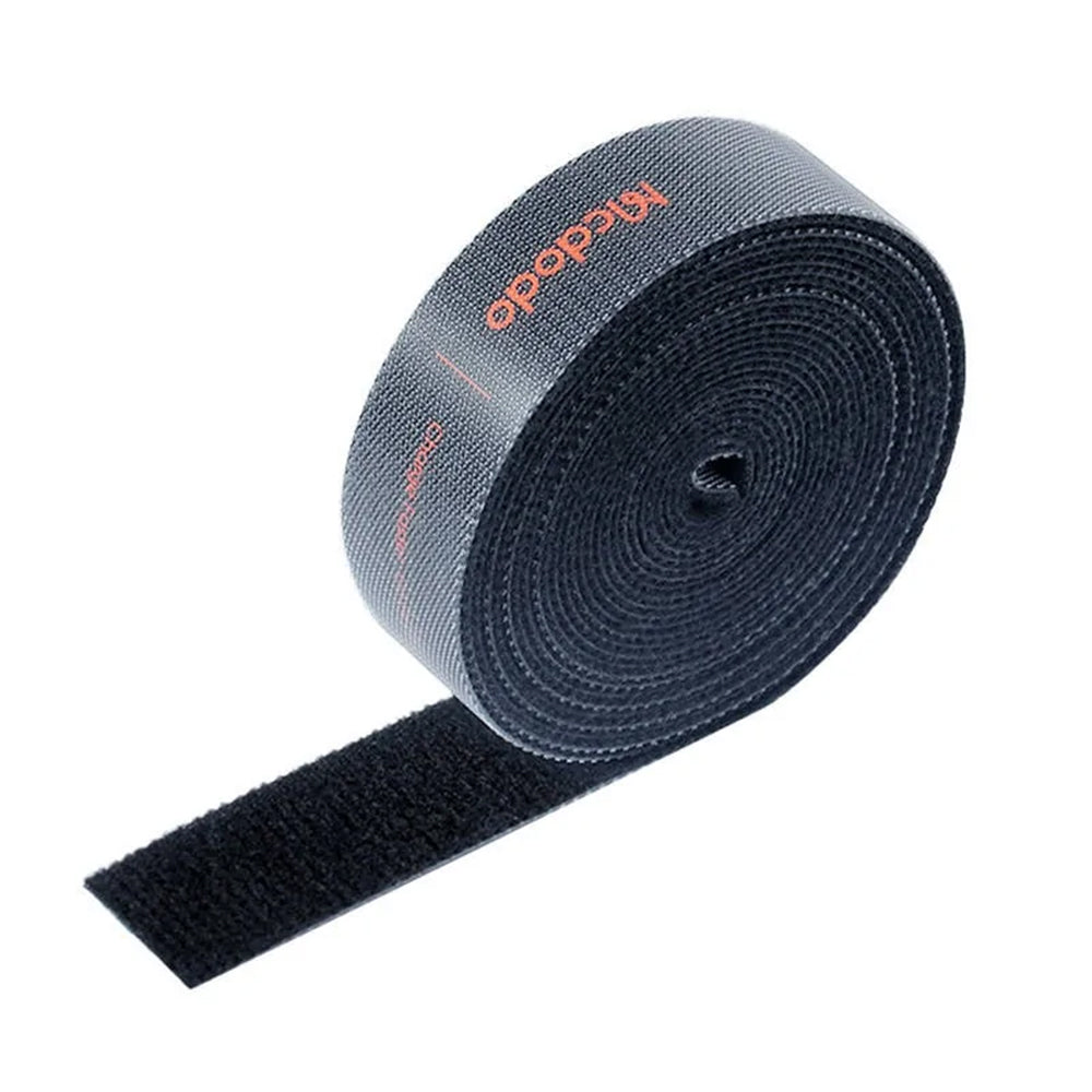 Organizator Kablova McDodo VS-0960 Belt, Velcro, 1m, Crni